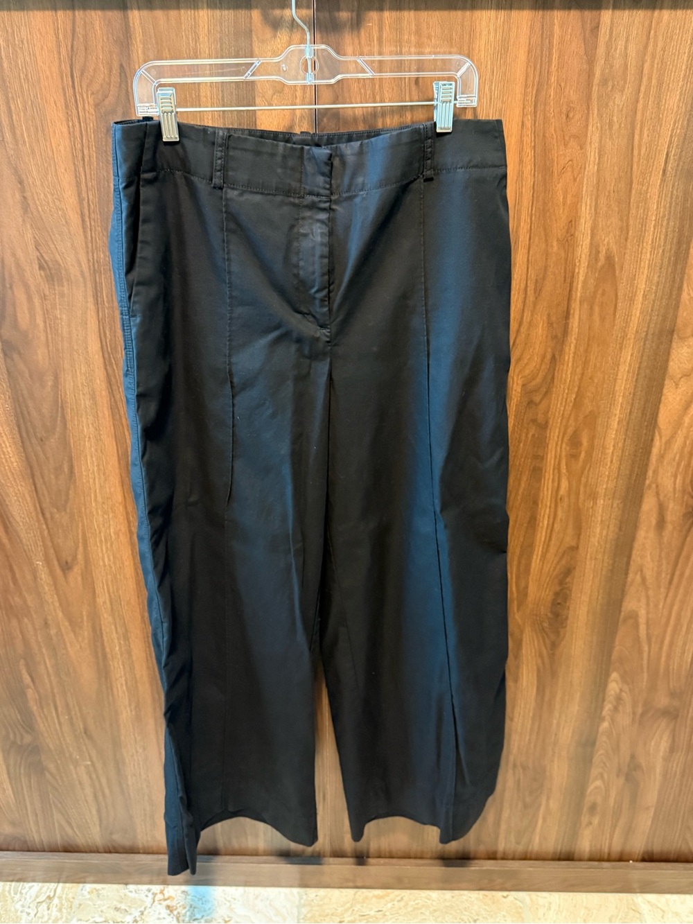 Loft Seamed Wide Leg Pants, Size 14